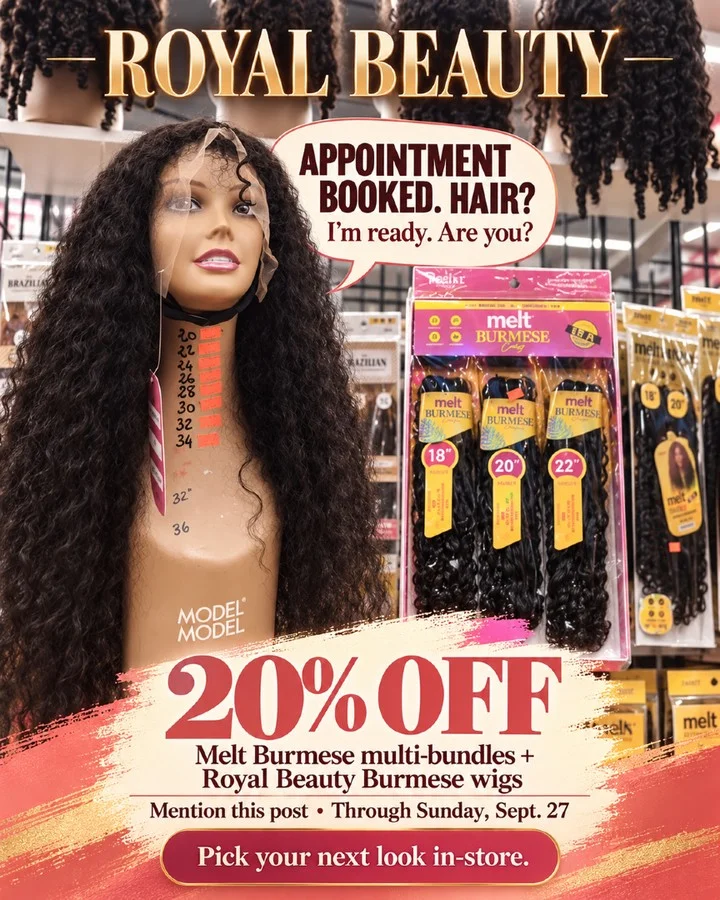 Royal Beauty promotional design